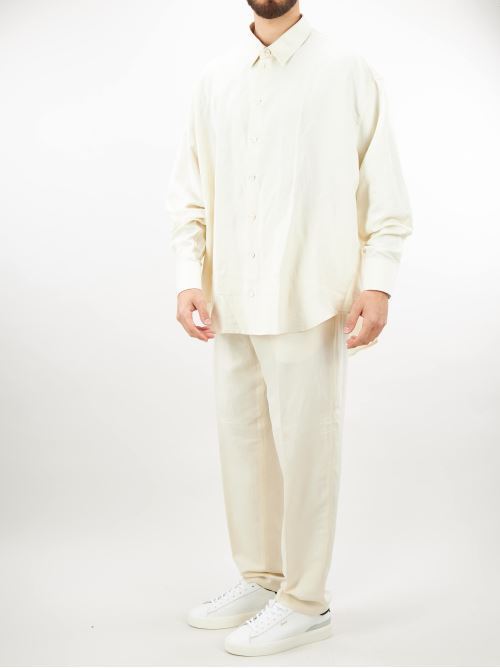 Linen and viscose blend trousers Patrizia Pepe PATRIZIA PEPE | Pants | 5P0502A052W337